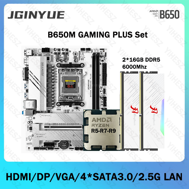 X870E Atx Motherboard - B650 Diy Gaming Computer Moederbord Kit